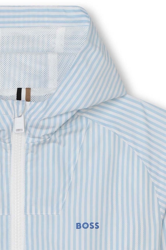 Παιδικό μπουφάν BOSS μπλε J50741.162.174