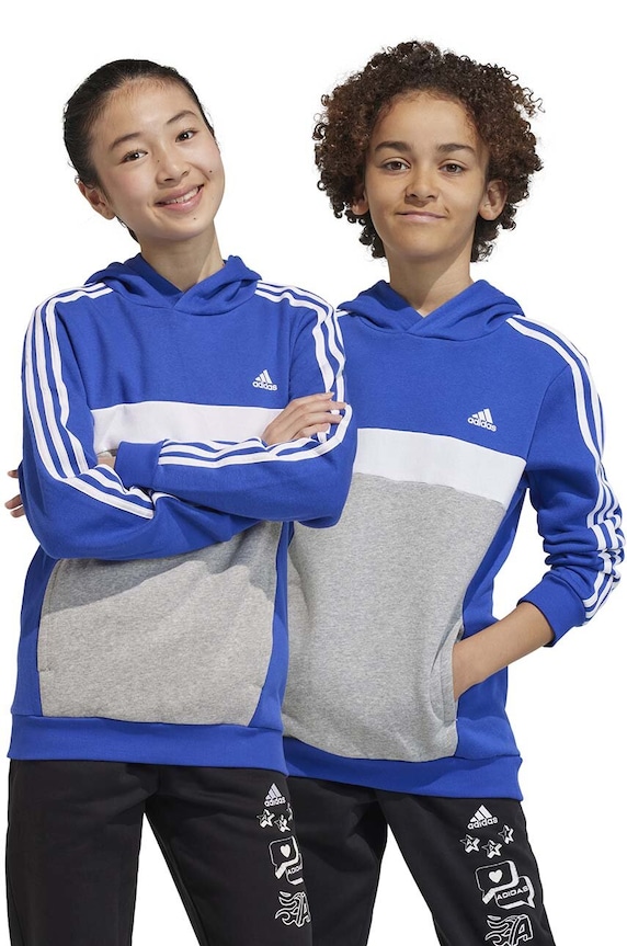 Dětská mikina adidas IB4087 modrá