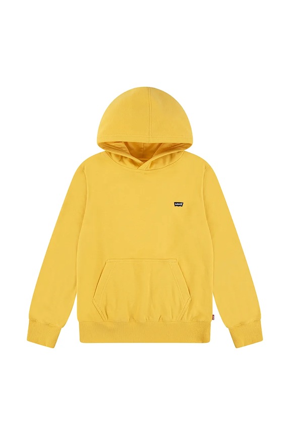 Παιδική μπλούζα Levi's LVB MINI BATWING PULL OVER HOO κίτρινο 9EK422