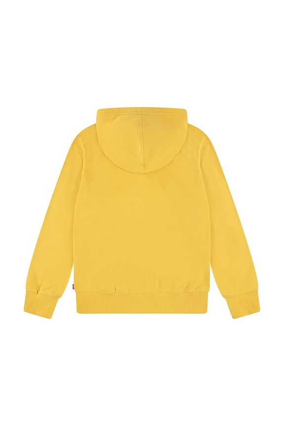 Παιδική μπλούζα Levi's LVB MINI BATWING PULL OVER HOO 9EK422 κίτρινο SS26