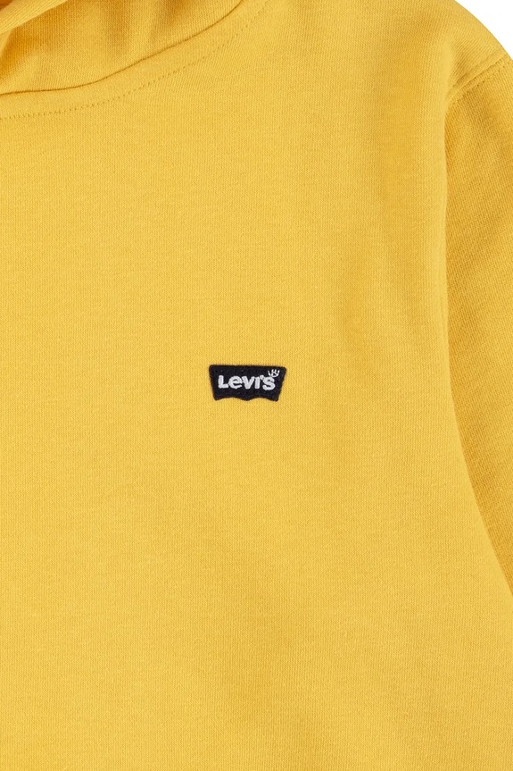 Αγορίστικα Παιδική μπλούζα Levi's LVB MINI BATWING PULL OVER HOO 9EK422 κίτρινο