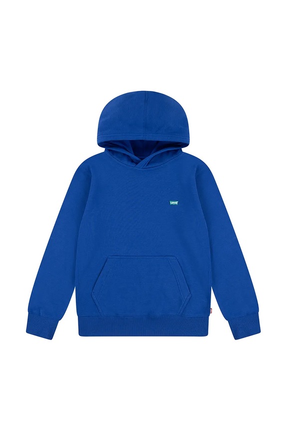 Levi's bluza copii LVB MINI BATWING PULL OVER HOO albastru 9EK422
