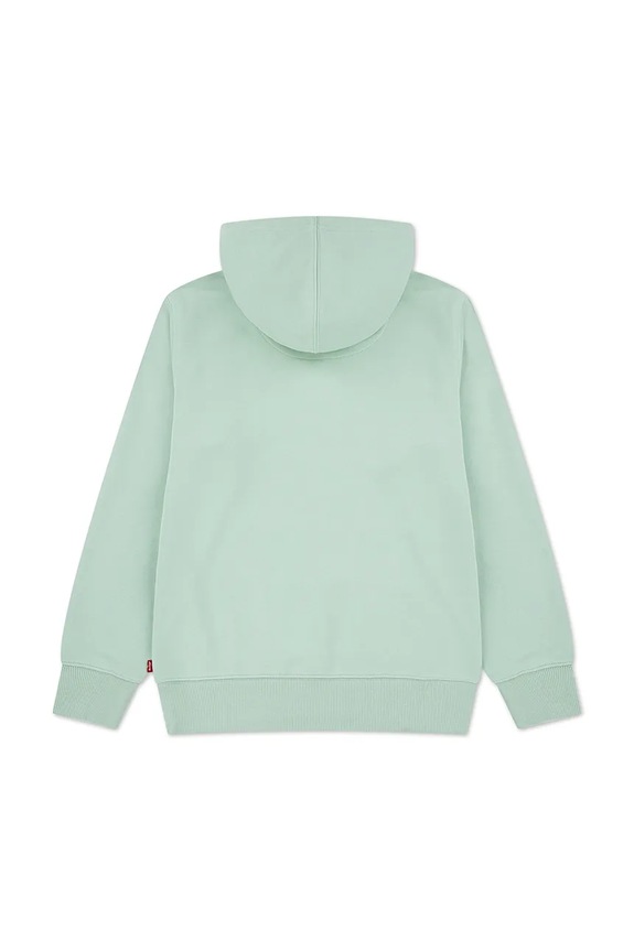 Αγορίστικα Παιδική μπλούζα Levi's LVB MINI BATWING PULL OVER HOO 9EK422 πράσινο