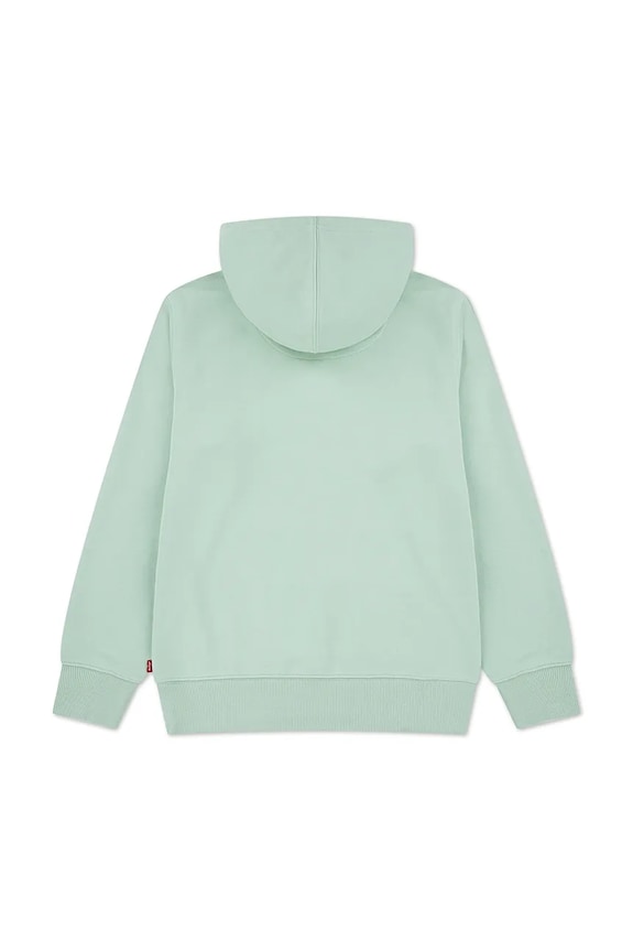 Αγορίστικα Παιδική μπλούζα Levi's LVB MINI BATWING PULL OVER HOO 9EK422 πράσινο
