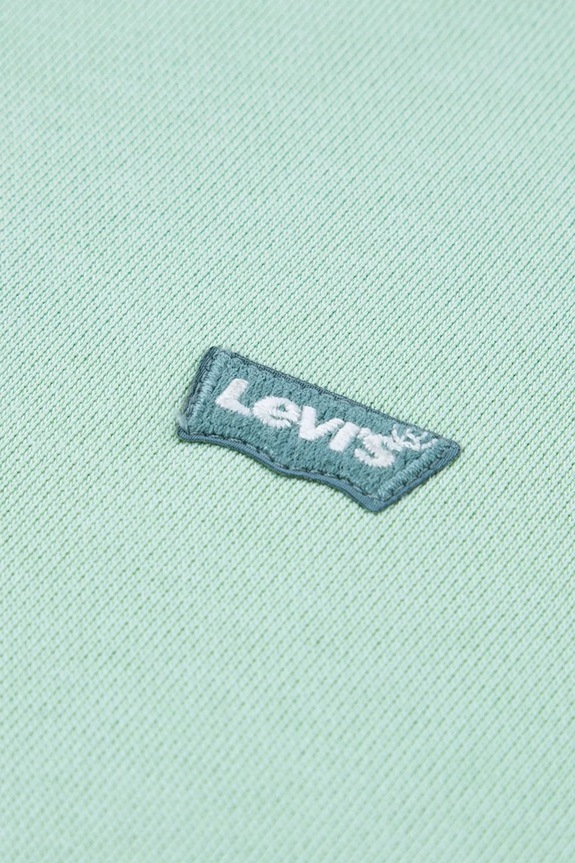 Παιδική μπλούζα Levi's LVB MINI BATWING PULL OVER HOO πράσινο 9EK422