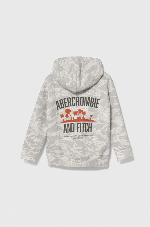 Abercrombie & Fitch bluza dziecięca KI222.4025 szary SS24