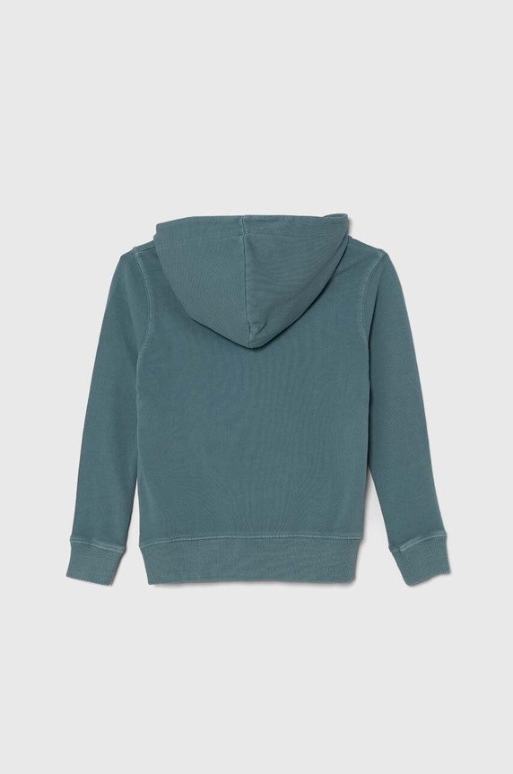 Pepe Jeans gyerek melegítőfelső pamutból NEW DAVIDE HOODIE PB581610 kék SS24