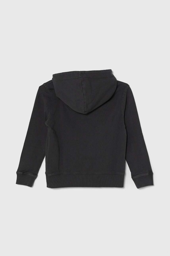 Pepe Jeans gyerek melegítőfelső pamutból NEW DAVIDE HOODIE PB581610 szürke SS24