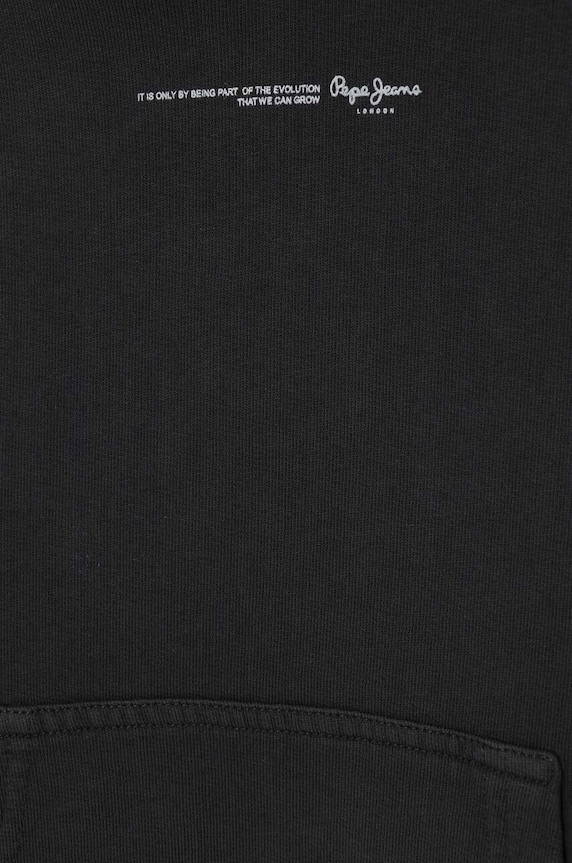 Fiú Pepe Jeans gyerek melegítőfelső pamutból NEW DAVIDE HOODIE PB581610 szürke