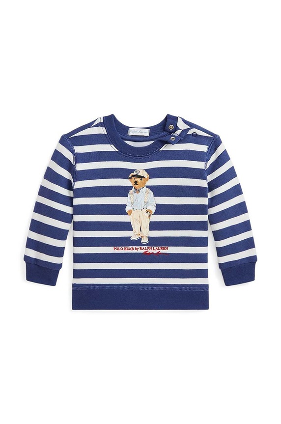 Polo Ralph Lauren bluza niemowlęca wzorzyste granatowy 320942220001