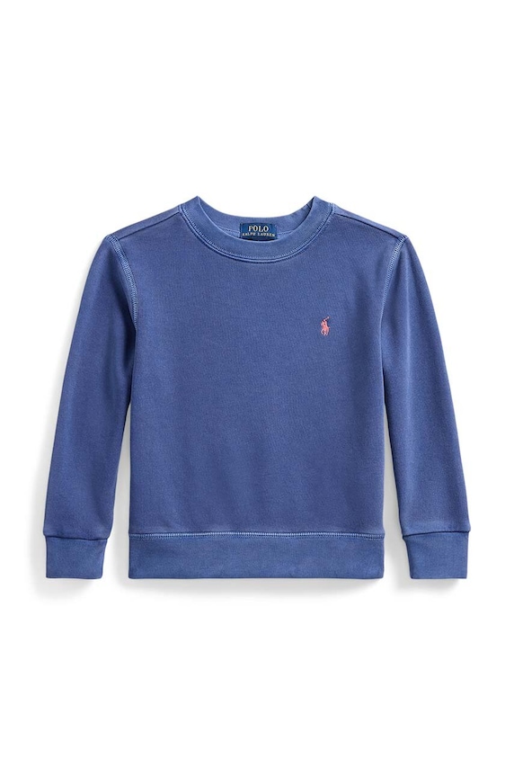 Polo Ralph Lauren bluza bawełniana dziecięca bawełna granatowy 322942099003