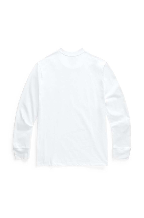 Παιδική βαμβακερή μπλούζα Polo Ralph Lauren 323843804004 λευκό SS26
