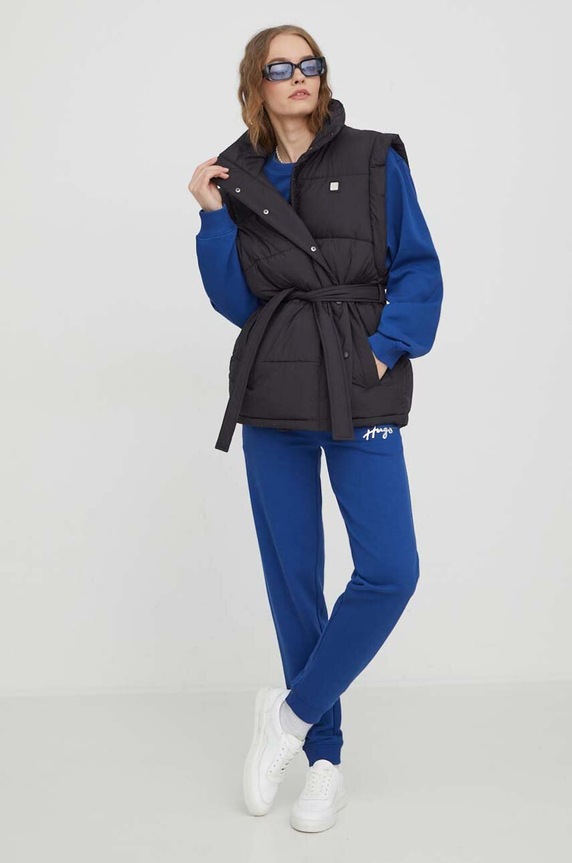 HUGO bluza 50508558 niebieski SS24
