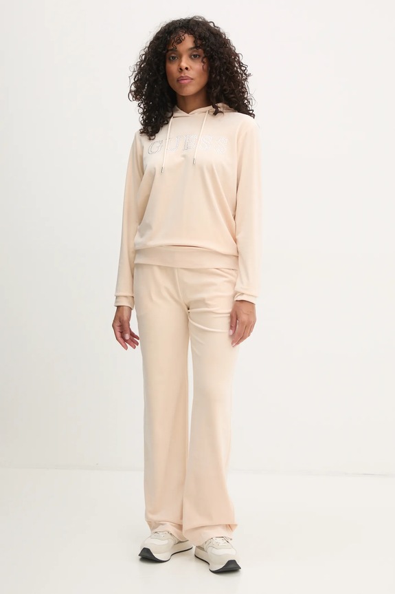 Mikina Guess COUTURE V4RQ25.KBXI2 béžová SS25