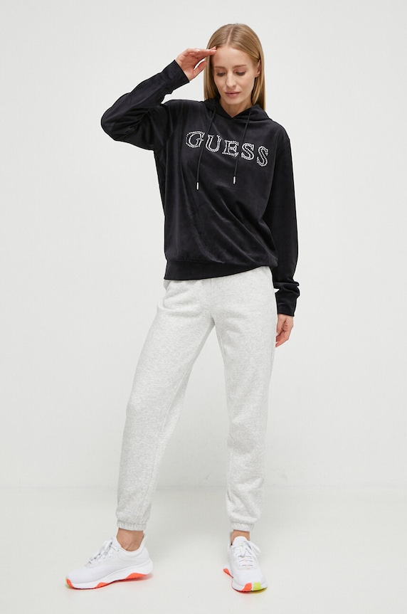 Dukserica Guess COUTURE V4RQ25.KBXI2 crna SS25