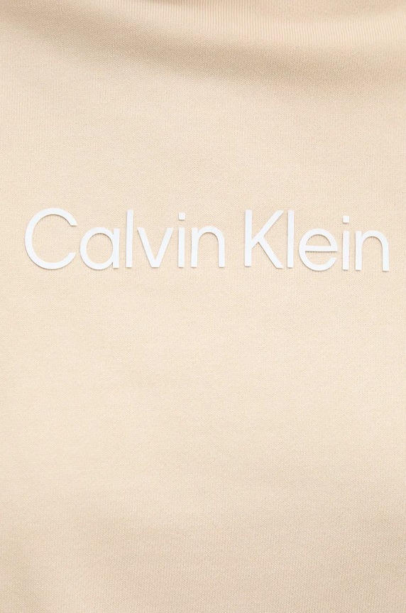 Calvin Klein bluza bawełniana beżowy K20K205449