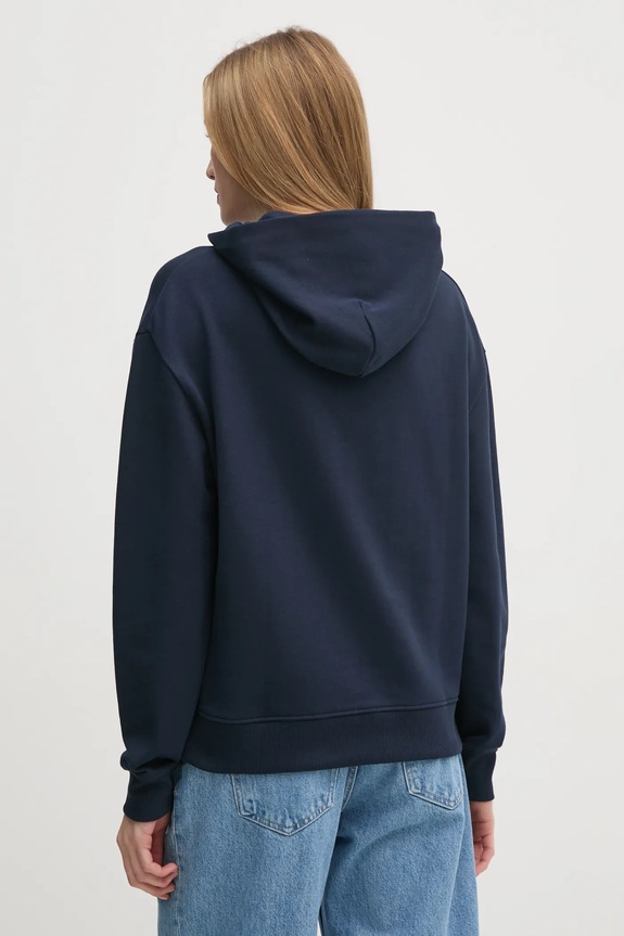 Oblečenie Bavlnená mikina Calvin Klein K20K205449 tmavomodrá