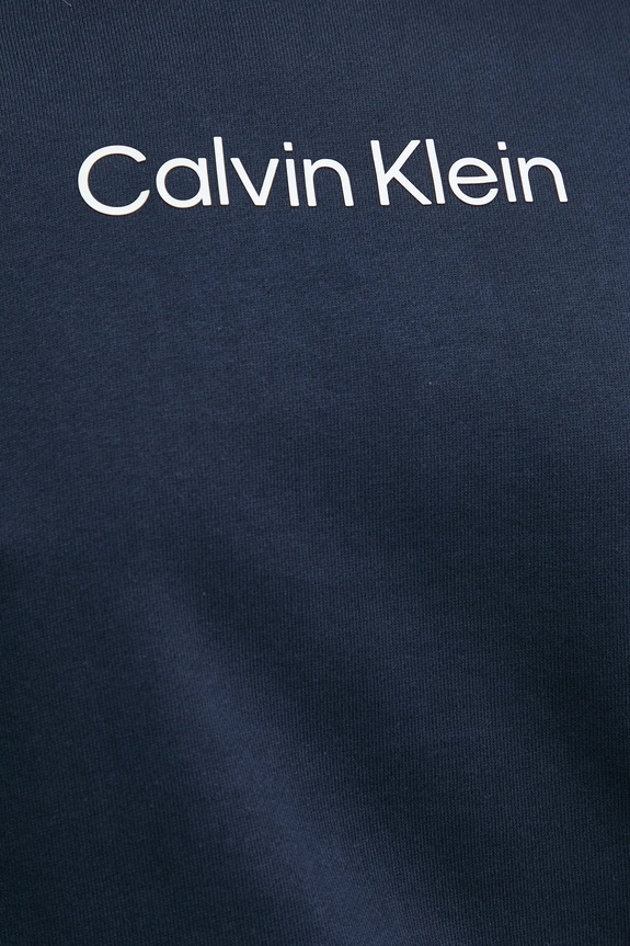 Bavlnená mikina Calvin Klein K20K205449 tmavomodrá