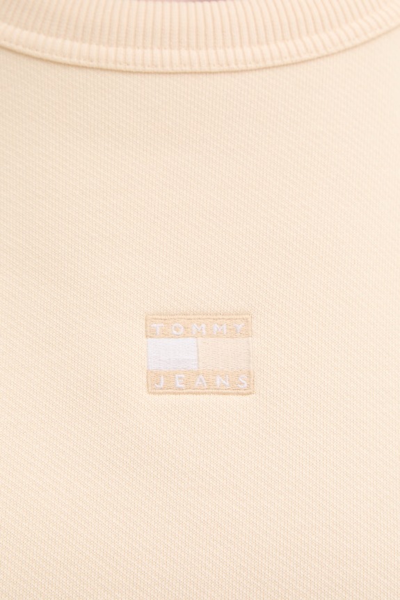 Tommy Jeans bluza damska bawełniana DW0DW17325 beżowy