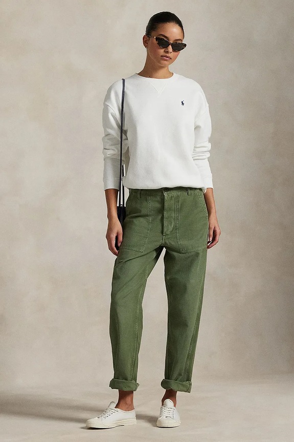Clothing Polo Ralph Lauren sweatshirt 211943006 white