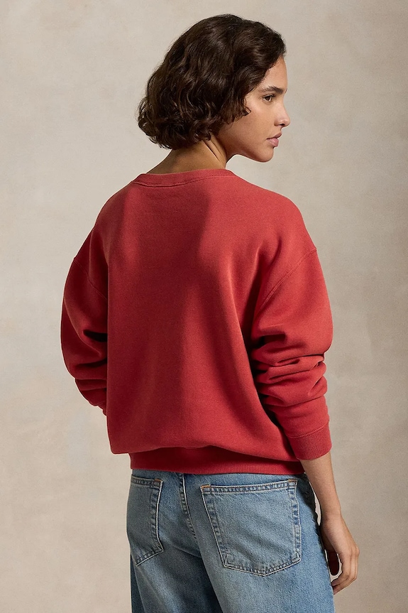 Mikina Polo Ralph Lauren 211943006 červená AW25