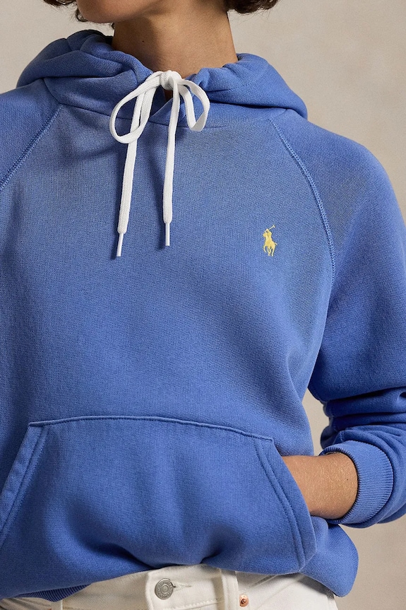 Dukserica Polo Ralph Lauren plava 211943007