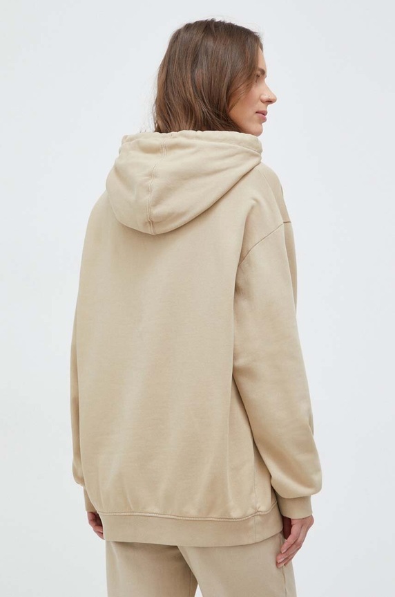 Odzież Pinko bluza bawełniana 101685.A1N7 beżowy