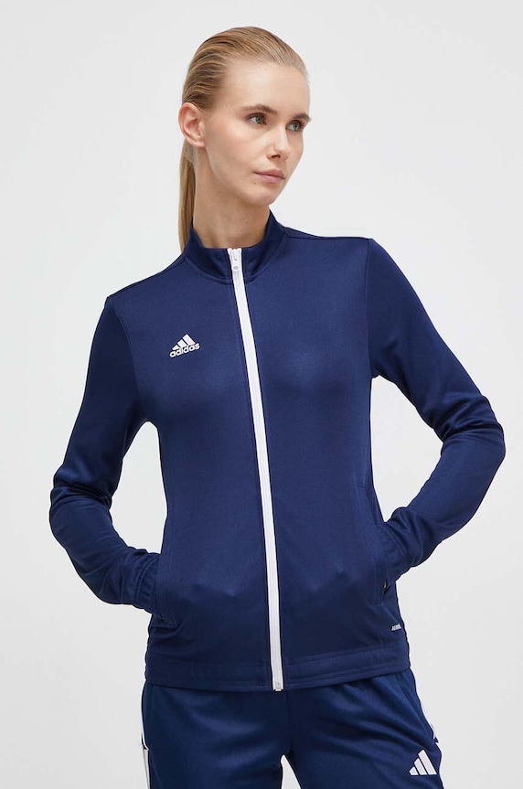 Tréninková mikina adidas Performance Entrada 22 bez kapuce námořnická modř H57528