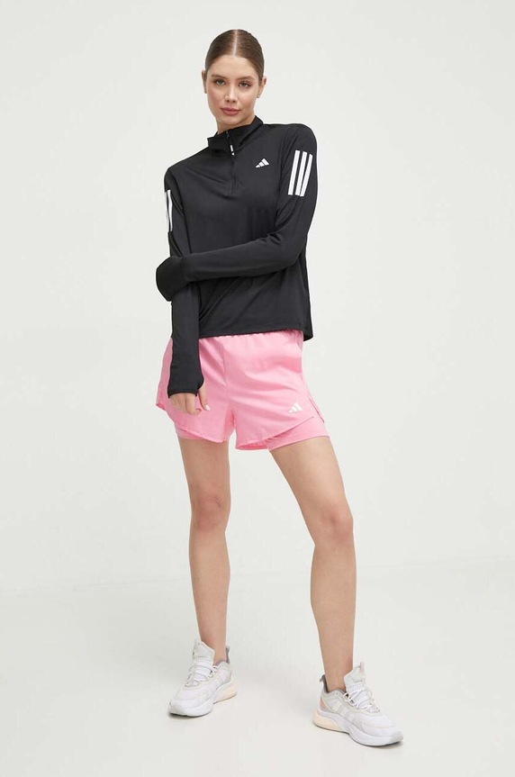 adidas Performance futós felső Own The Run IK7440 fekete SS25