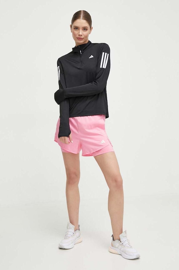 adidas Performance futós felső Own The Run IK7440 fekete SS25