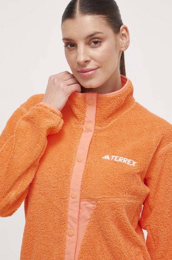 Športová mikina adidas TERREX Xploric oranžová IM7425