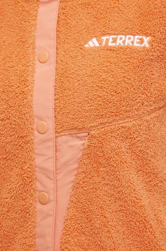 Športová mikina adidas TERREX Xploric IM7425 oranžová