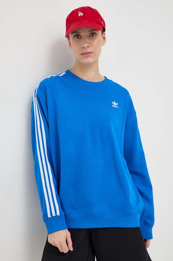 adidas Originals bluza aplikacja niebieski IN8488