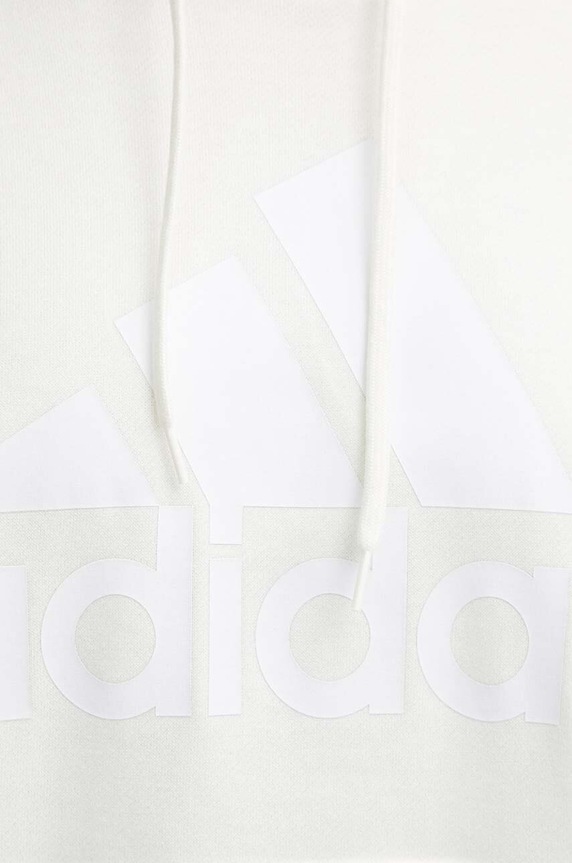 adidas bluza bawełniana IR5449 beżowy