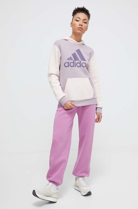 adidas bluza IR9340 fioletowy SS24
