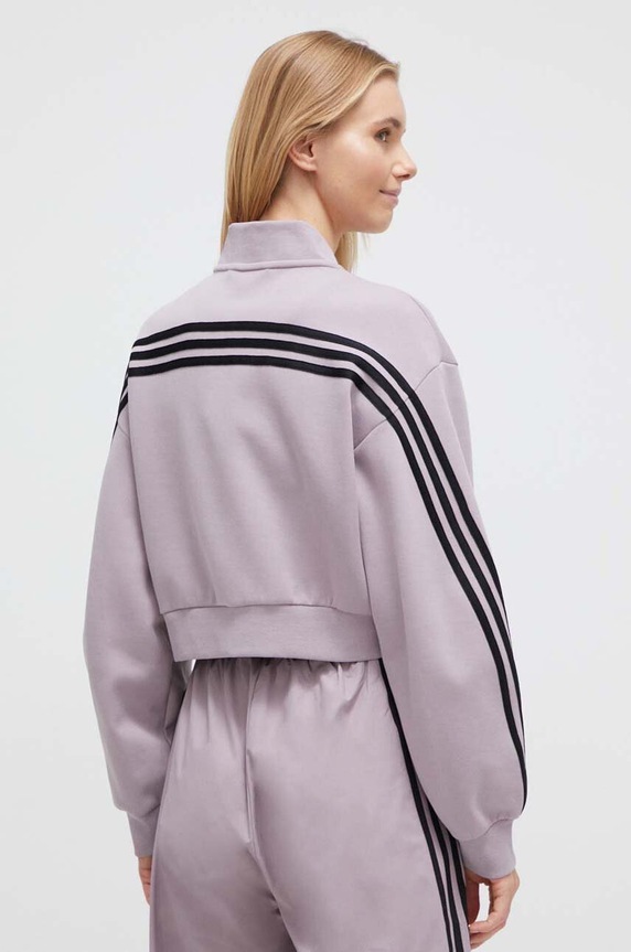 Odzież adidas bluza IS3652 fioletowy