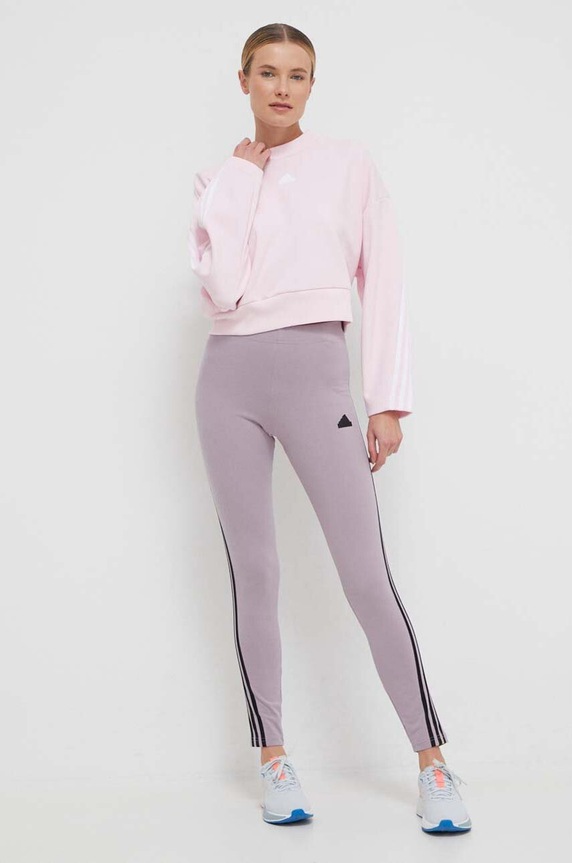 adidas bluza IS3881 różowy SS24