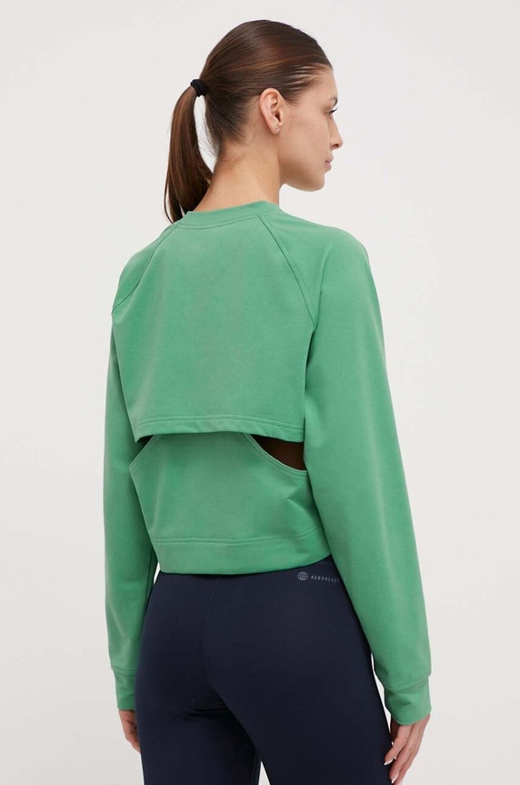 Ruházat adidas Performance edzős pulóver Power Cover IT9198 zöld