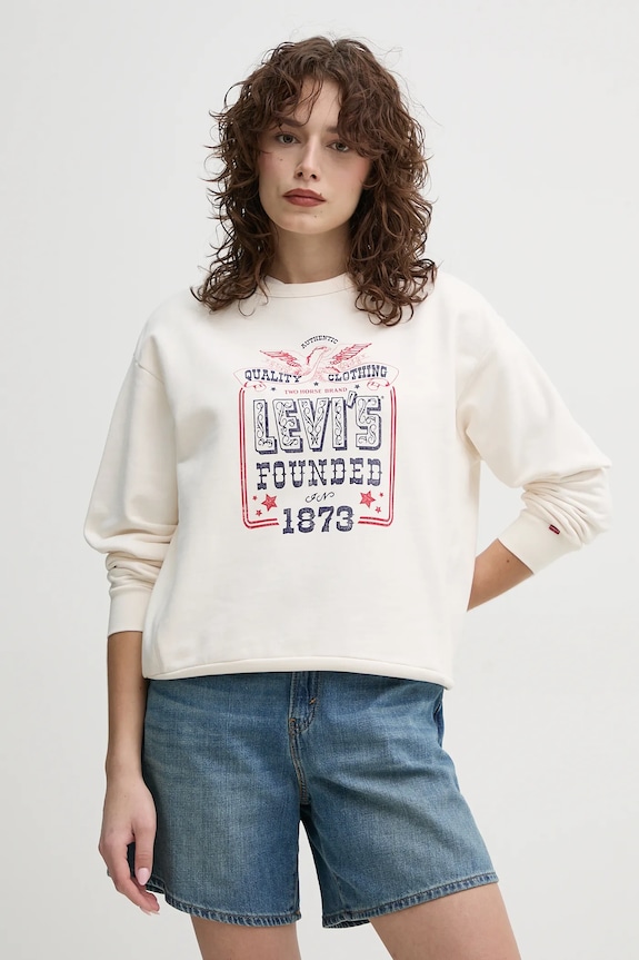 Levi's bluza pozostałe biały A7288