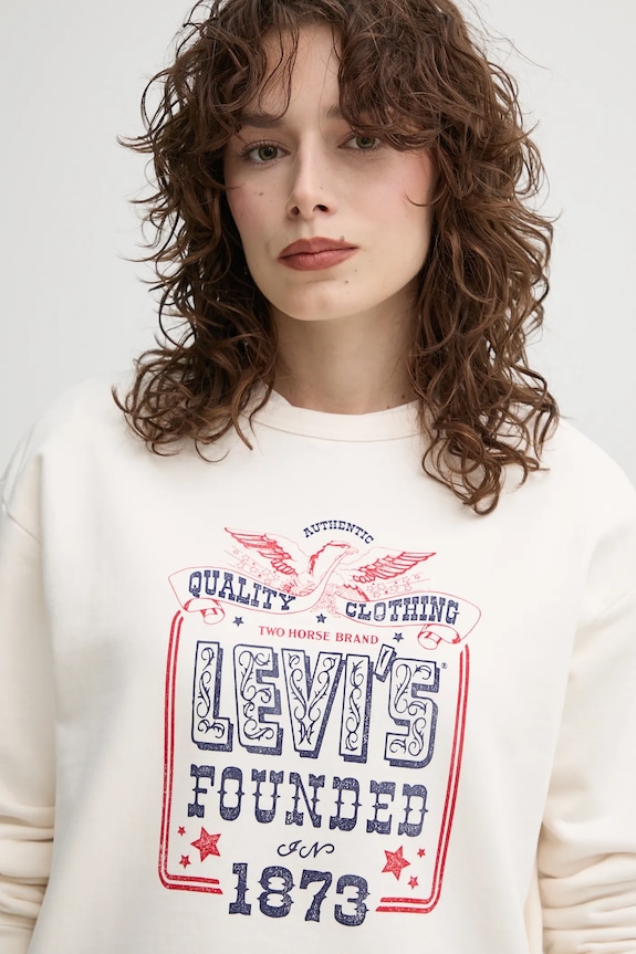 Levi's bluza biały A7288