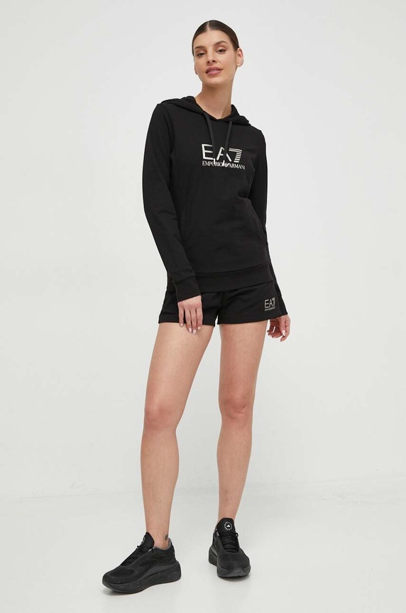 Dukserica EA7 Emporio Armani 8NTM36.TJTXZ crna SS24