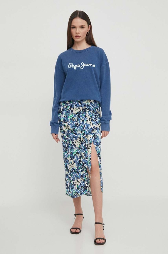 Pepe Jeans bluza LANA PL581430 niebieski SS24