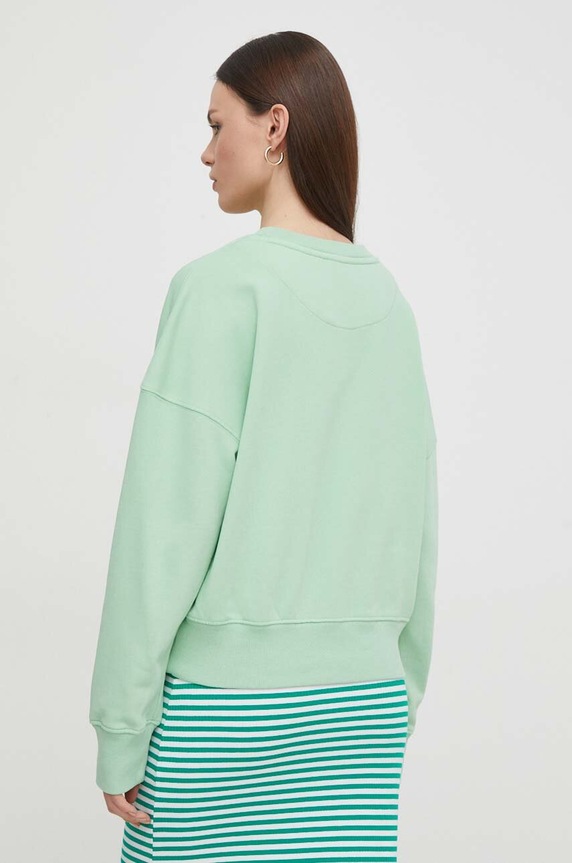 Odzież Pepe Jeans bluza LYNETTE PL581432 zielony