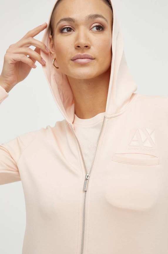 Armani Exchange bluza pomarańczowy 3DYM16.YJEPZ