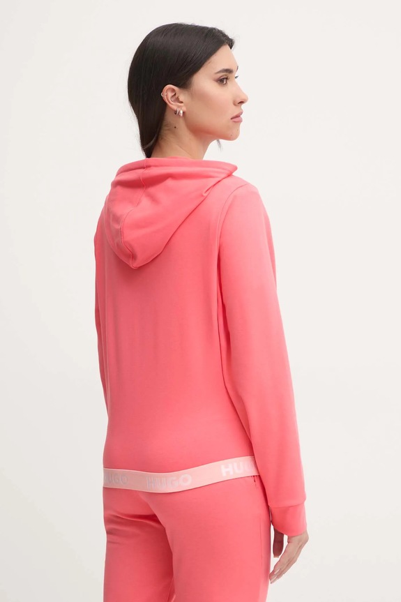 Oblečenie Mikina HUGO SPORTY LOGO_JACKET 50520504 ružová