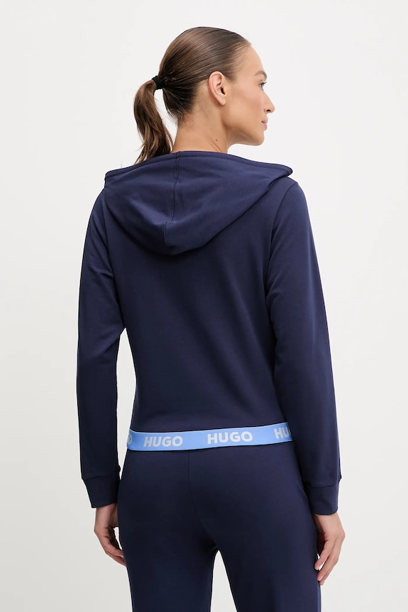 Oblečenie Mikina HUGO SPORTY LOGO_JACKET 50520504 tmavomodrá