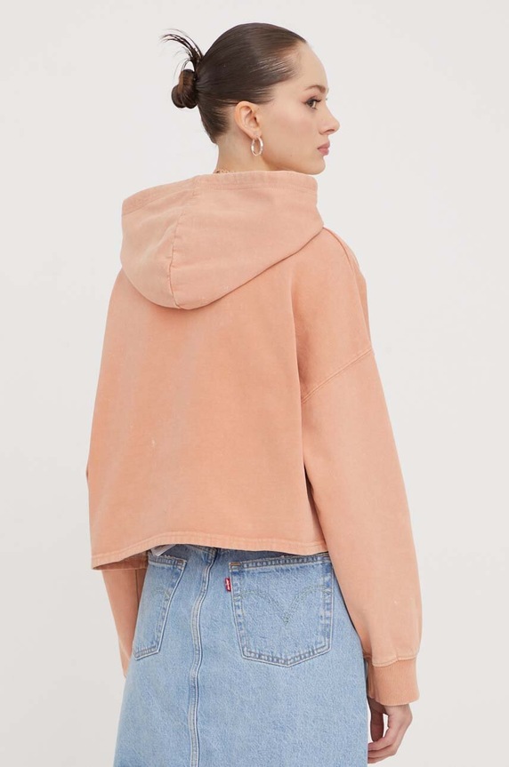 Odzież Roxy bluza ARJFT04236 pomarańczowy