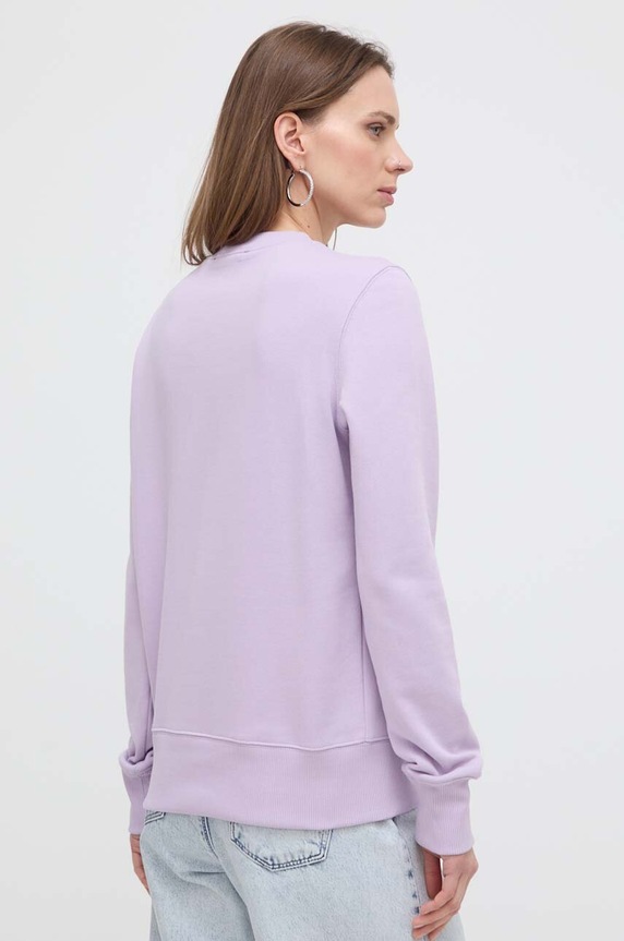 Ruházat Versace Jeans Couture pamut melegítőfelső 76HAIG02.CF01G lila