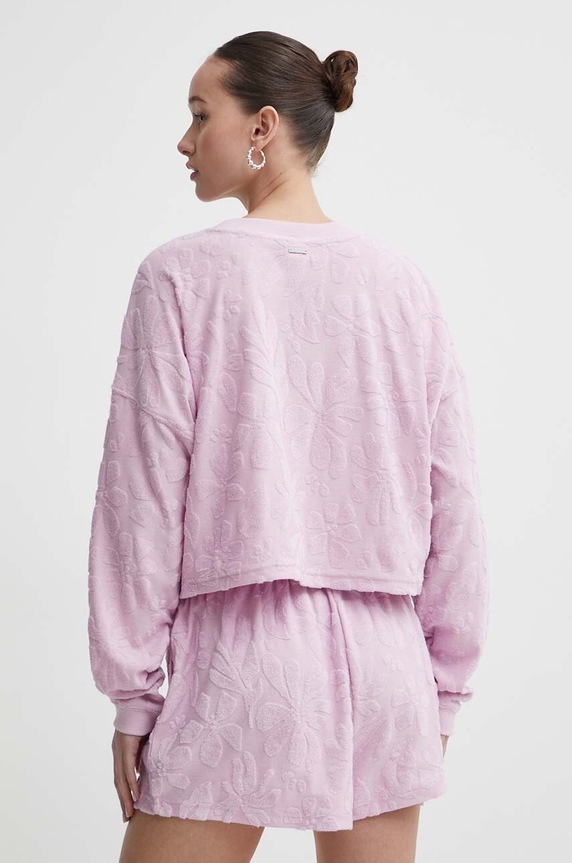 Odzież Billabong bluza Loosen Up ABJFT00412 fioletowy