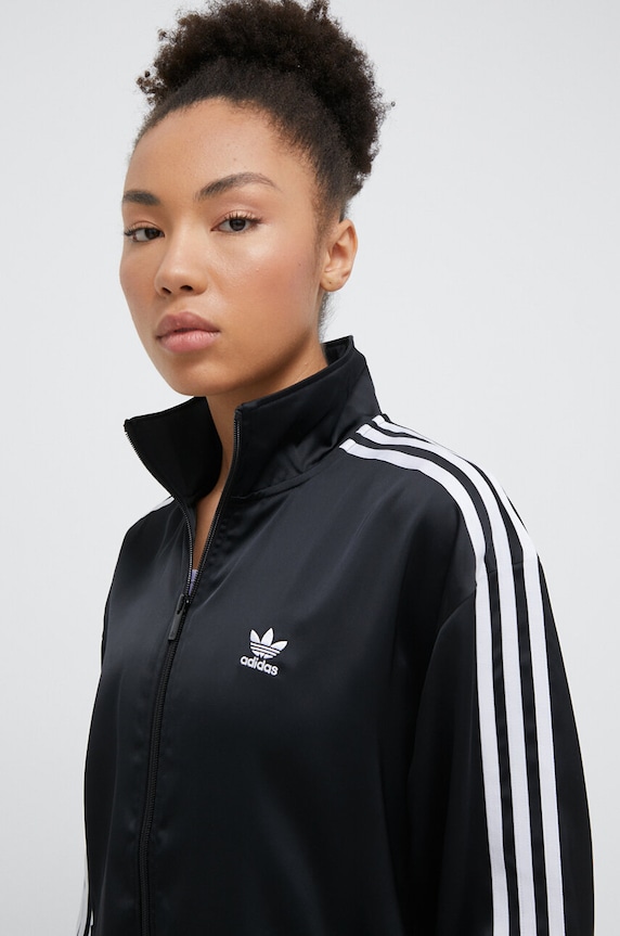 Mikina adidas Originals Loose Satin černá IU2516